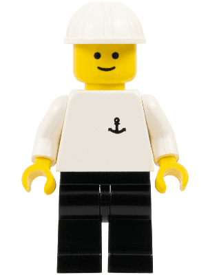 LEGO Boat Worker (boat003) Town / City Minifigure