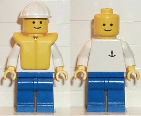 LEGO Boat Worker (boat006) Town / City Minifigure