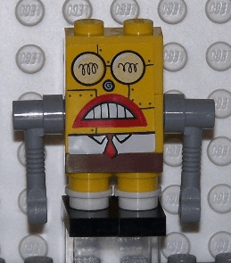 LEGO Robot SpongeBob with Sticker (bob009s) SpongeBob SquarePants Minifigure