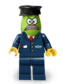 LEGO Bikini Bottom Express Bus Driver (bob015) SpongeBob SquarePants Minifigure