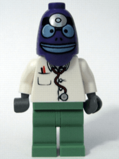 LEGO Bikini Bottom Emergency Room Doctor (bob017b) SpongeBob SquarePants Minifigure
