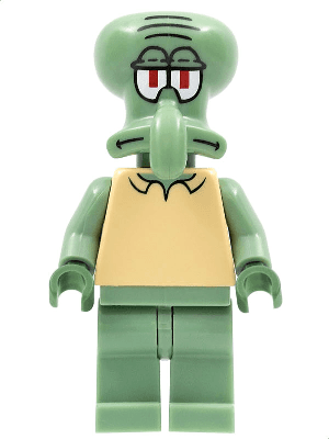 LEGO Squidward (bob020) SpongeBob SquarePants Minifigure