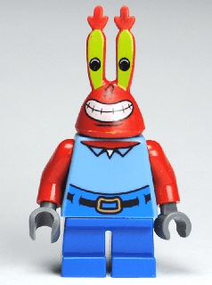 LEGO Mr. Krabs (bob023) SpongeBob SquarePants Minifigure