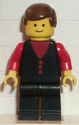 LEGO Shirt with 3 Buttons (but002) Town / City Minifigure