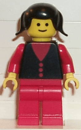 LEGO Shirt with 3 Buttons (but004) Town / City Minifigure