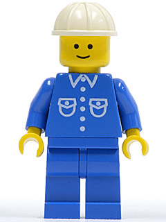 LEGO Shirt with 6 Buttons (but008) Town / City Minifigure