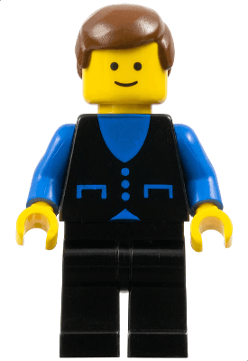 LEGO Shirt with 3 Buttons (but013) Town / City Minifigure