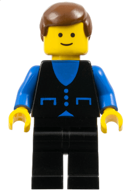 LEGO Shirt with 3 Buttons (but013) minifigure