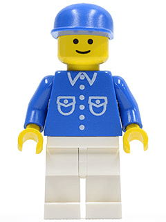 LEGO Shirt with 6 Buttons (but014) Town / City Minifigure