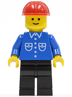 LEGO Shirt with 6 Buttons (but015) Town / City Minifigure