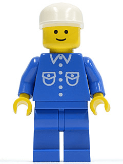 LEGO Shirt with 6 Buttons (but016) Town / City Minifigure