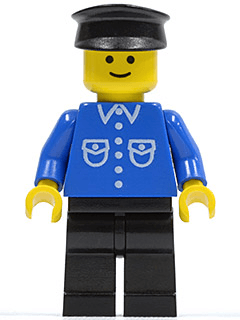 LEGO Shirt with 6 Buttons (but021) Town / City Minifigure