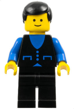 LEGO Shirt with 3 Buttons (but025) minifigure