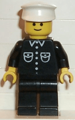 LEGO Shirt with 6 Buttons (but027) Town / City Minifigure