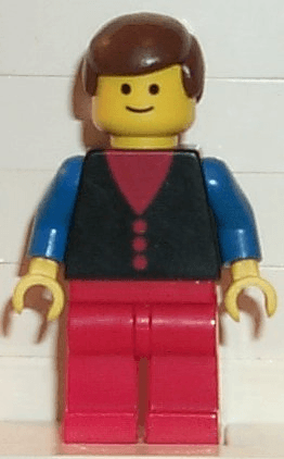 LEGO Shirt with 3 Buttons (but030) Town / City Minifigure