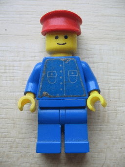 LEGO Shirt with 5 Buttons (Sticker) (but034s) minifigure