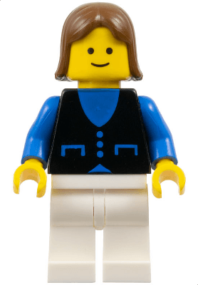 LEGO Shirt with 3 Buttons (but035) Town / City Minifigure