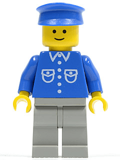 LEGO Shirt with 6 Buttons (but037) Town / City Minifigure