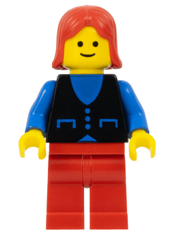 LEGO Shirt with 3 Buttons (but038) minifigure