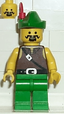 LEGO Dark Forest (cas004) Castle Minifigure