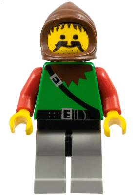 LEGO Dark Forest (cas009) Castle Minifigure