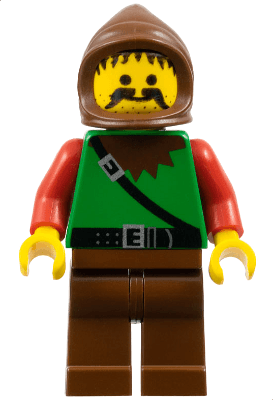 LEGO Dark Forest (cas010) Castle Minifigure