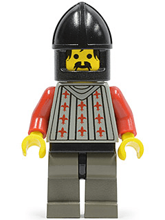 Fright Knights - Knight 2, Black Chin-Guard