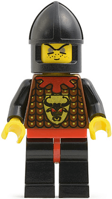 Knights Kingdom I - Robber 2, Black Chin-Guard