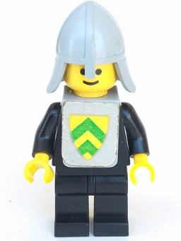 Classic - Yellow Castle Knight Black - with Vest Stickers