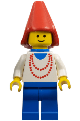 LEGO Maiden with Necklace (cas095) Castle Minifigure