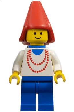 LEGO Maiden with Necklace (cas095) minifigure