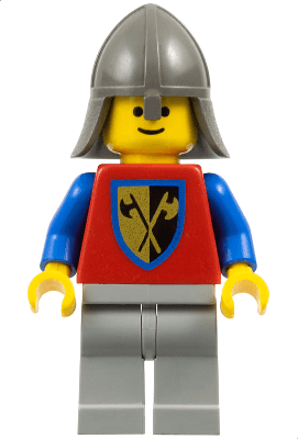 Crusader Axe - Light Gray Legs, Dark Gray Neck-Protector
