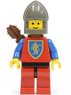 LEGO Crusader Lion (cas119a) minifigure