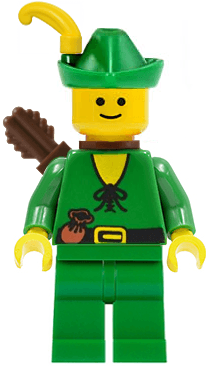 LEGO Forestman (cas123a) Castle Minifigure