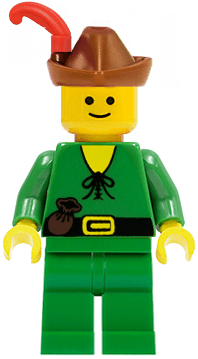 LEGO Forestman (cas128new) Castle Minifigure