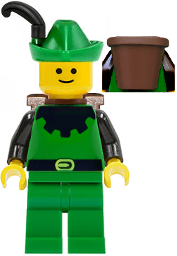 LEGO Forestman (cas131a) Castle Minifigure