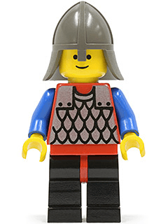 LEGO Scale Mail (cas150) Castle Minifigure