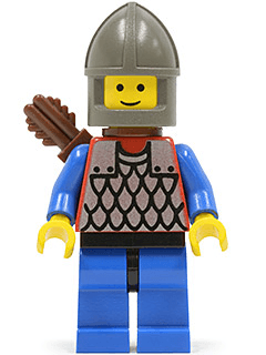 LEGO Scale Mail (cas151a) Castle Minifigure