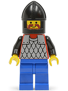 LEGO Scale Mail (cas152) Castle Minifigure