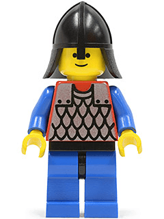 LEGO Scale Mail (cas153) Castle Minifigure