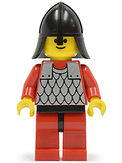 LEGO Scale Mail (cas162) Castle Minifigure