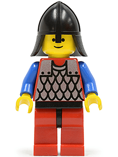LEGO Scale Mail (cas164) Castle Minifigure