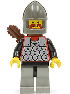 LEGO Scale Mail (cas235) Castle Minifigure