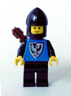 LEGO Black Falcon (cas254) Castle Minifigure
