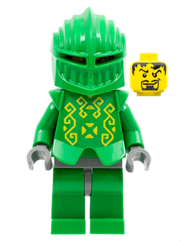 Knights Kingdom II - Rascus with Armor, Plain Torso