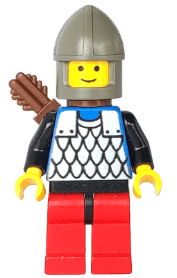 LEGO Scale Mail (cas287) Castle Minifigure