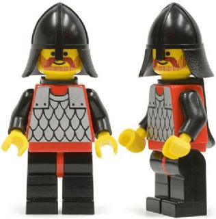 LEGO Scale Mail (cas318) Castle Minifigure