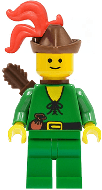 LEGO Forestman (cas320) Castle Minifigure