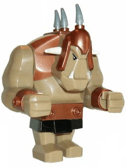 Fantasy Era - Troll, Dark Tan with Copper Armor