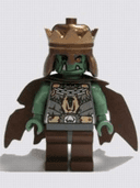Fantasy Era - Troll King with Metallic Copper Crown